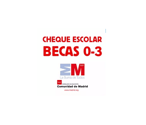 Becas 0-3 Comunidad de Madrid (Cheque guardería) Curso 2026/2027